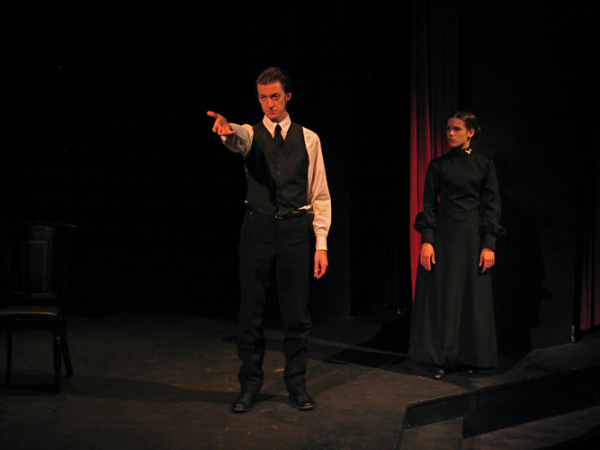 Tyler Seiple as The Man in Turn of the Screw