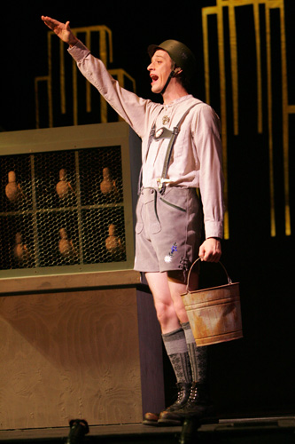 Tyler Seiple as Franz Liebkind in The Producers